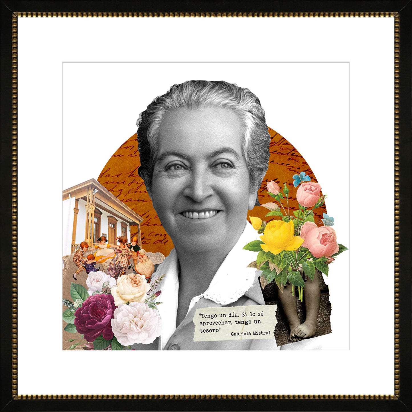 Cuadro Gabriela Mistral